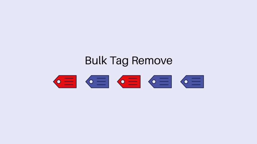 Bulk Tag Remove For Shopify Cover Image